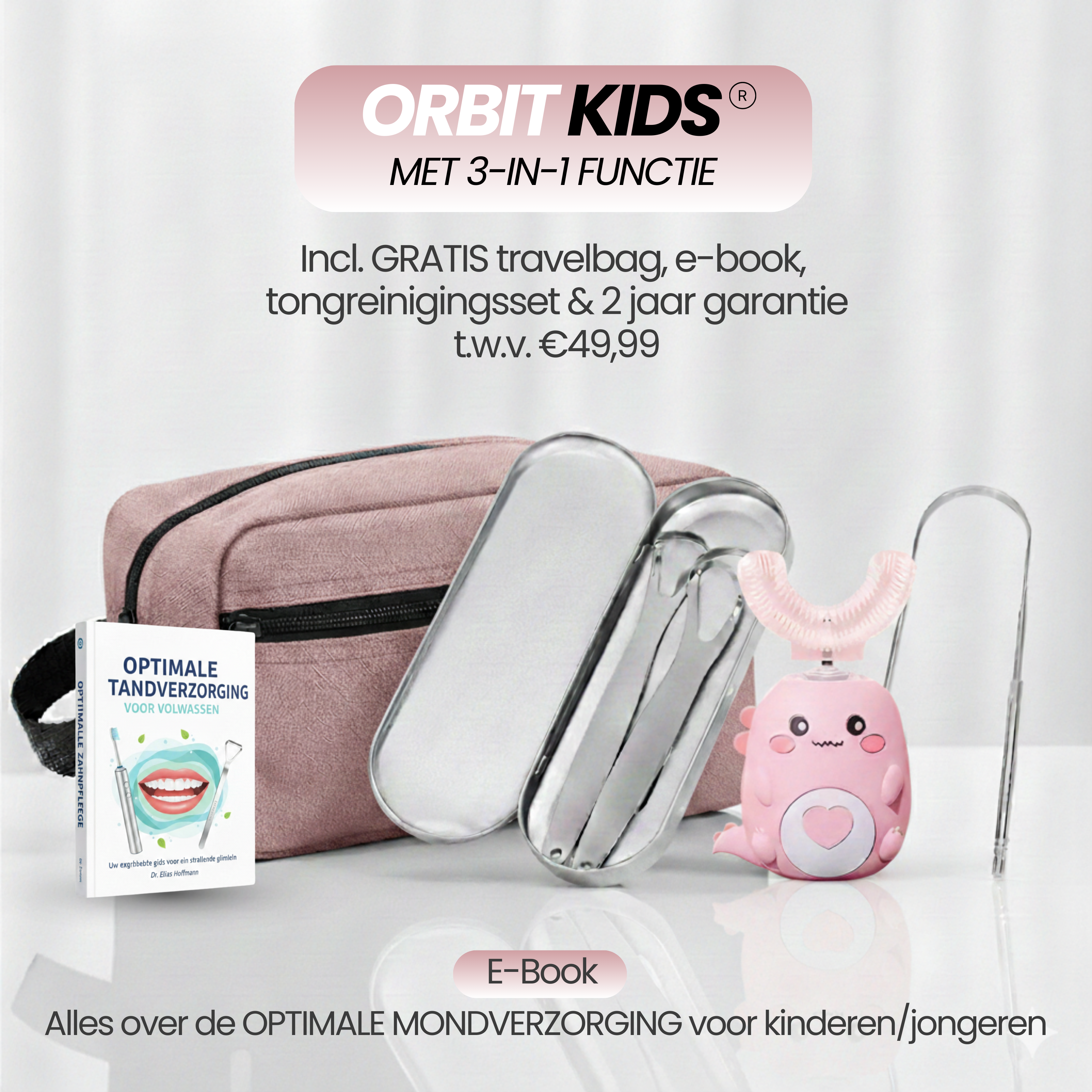ORBIT BRUSH® - 360° tandenborstel voor schone tanden – ook als je niet perfect poetst.