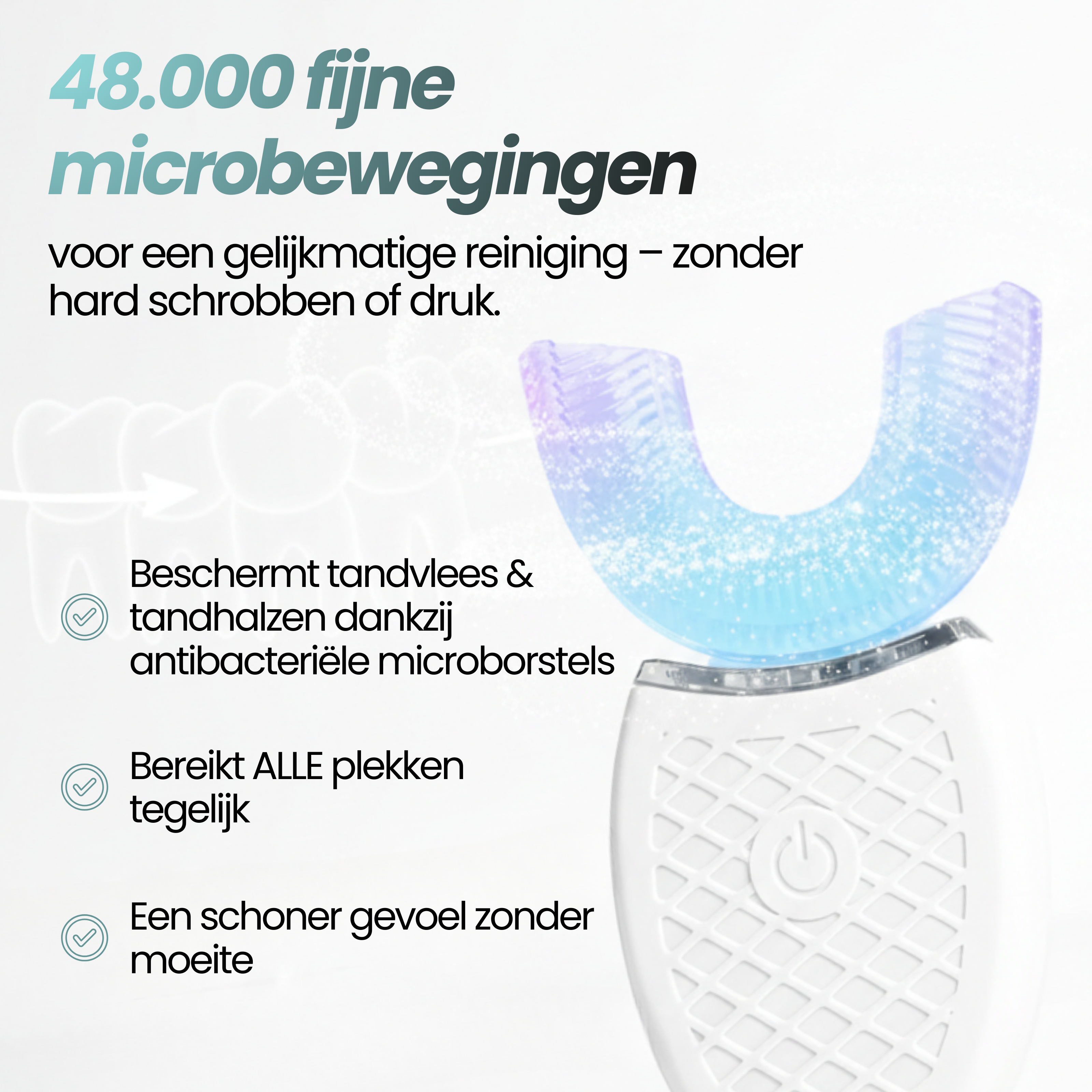 ORBIT BRUSH® - 360° tandenborstel voor schone tanden – ook als je niet perfect poetst.