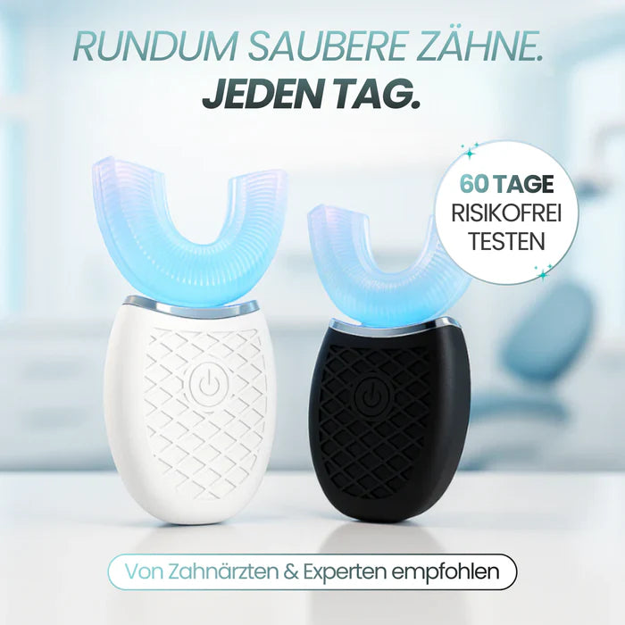 ORBIT BRUSH® - 360° Zahnbürste für saubere Zähne – auch wenn du nicht perfekt putzt.